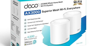 Beitragsbild des Blogbeitrags TP-Link Deco X50 Test: Mesh-WLAN, einfach zu bedienen und performant 