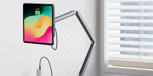 Beitragsbild des Blogbeitrags KUXIU X36 Pro MAX iPad Magnetic Charging Stand Test: Bombensicherer Halt fürs iPad 