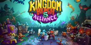 Beitragsbild des Blogbeitrags Kingdom Rush 5: Alliance Test (iOS): Tower Defense mit ganz vielen Upgrades