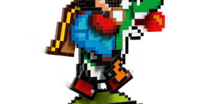Beitragsbild des Blogbeitrags LEGO Super Mario & Yoshi aus Super Mario World angekündigt