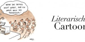 Beitragsbild des Blogbeitrags Holzbaum Verlag veröffentlicht Literarische Cartoons