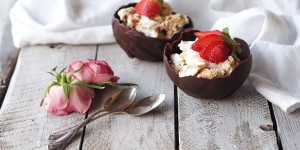 Beitragsbild des Blogbeitrags Valentinstag – Schokoschüsseln zum Vernaschen 