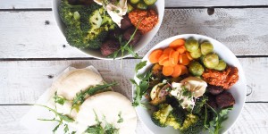 Beitragsbild des Blogbeitrags Drei leckere vegan und vegetarische Rezepte