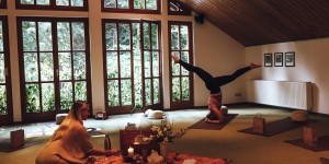 Beitragsbild des Blogbeitrags Mein erstes Yoga Retreat – im Naturidyll Hotel Hammerschmiede