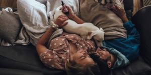 Beitragsbild des Blogbeitrags Zwei Menschen, zwei unterschiedliche Arten zu entspannen