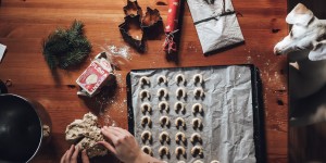 Beitragsbild des Blogbeitrags Vegane Vanillekipferl – Mein Lieblingskeksrezept