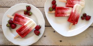 Beitragsbild des Blogbeitrags Sommerspecial – Strawberry Cheesecake Eis 