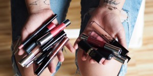 Beitragsbild des Blogbeitrags Meine liebsten Lippenstifte (Kylie Cosmetics, NYX, und co.)