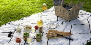 Beitragsbild des Blogbeitrags DIY: Marokkanische Picknickdecke 