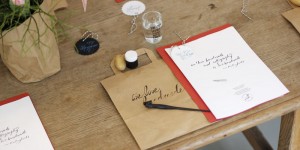 Beitragsbild des Blogbeitrags Save the Date: Kalligraphie Intensivkurs im September