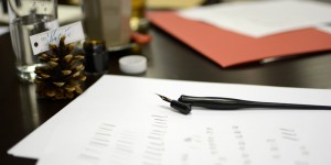 Beitragsbild des Blogbeitrags Save the Date: Kalligraphie Intensivkurs im Dezember