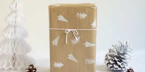 Beitragsbild des Blogbeitrags DIY: Geschenkpapier mit Kartoffeldruck