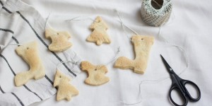 Beitragsbild des Blogbeitrags DIY for Kids: Salzteiganhänger als Christbaumschmuck