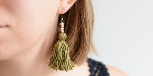 Beitragsbild des Blogbeitrags DIY: Tassel-Ohrringe 