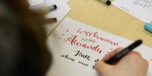 Beitragsbild des Blogbeitrags Save the Date: Brush & Hand Lettering Intensivkurs im Jänner