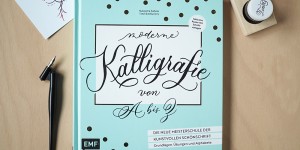 Beitragsbild des Blogbeitrags Buch-Tipp: „Kalligrafie von A bis Z“ von Natascha Safarik