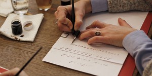 Beitragsbild des Blogbeitrags Save the Date: Unsere Kalligraphie-Workshops im Mai