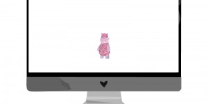 Beitragsbild des Blogbeitrags April-Wallpaper: Nilpferd 