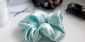 Beitragsbild des Blogbeitrags DIY: Scrunchie nähen