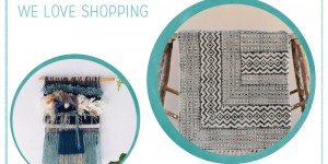 Beitragsbild des Blogbeitrags we love Shopping: Gewebtes