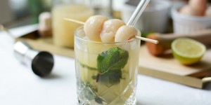 Beitragsbild des Blogbeitrags Drink: Litschi-Mojito 