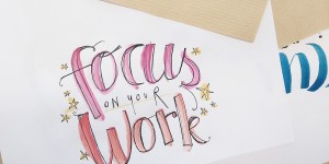 Beitragsbild des Blogbeitrags Save the Date: Hand Lettering Abendkurs im November