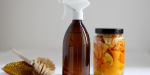 Beitragsbild des Blogbeitrags DIY: Putzmittel aus Zitrusschalen 