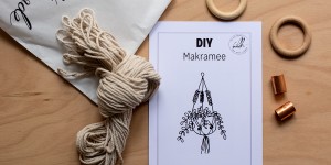 Beitragsbild des Blogbeitrags Neu im Shop: Makramee-Kit für Anfänger