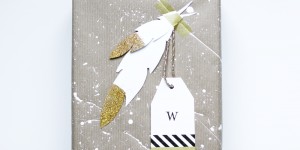Beitragsbild des Blogbeitrags DIY: Geschenkdekoration und Namensschilder