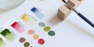 Beitragsbild des Blogbeitrags Save the Date: Onlinekurs: Aquarellmalerei – Farben mischen im Juli