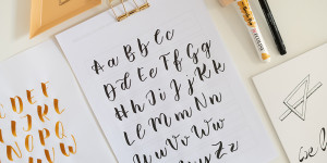Beitragsbild des Blogbeitrags Update: Brush Lettering Onlinekurs Teil 2 ist da!