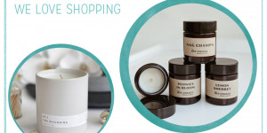 Beitragsbild des Blogbeitrags we love Shopping: Duftkerzen
