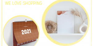 Beitragsbild des Blogbeitrags Shopping: Wandkalender 2021