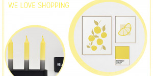 Beitragsbild des Blogbeitrags Shopping: Pantone Trendfarben „Ultimate Gray“ & „Illuminating“ 