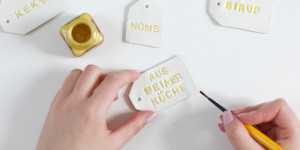 Beitragsbild des Blogbeitrags Inspiration: DIYs aus Modelliermasse für Home-Decor und Küche