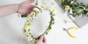 Beitragsbild des Blogbeitrags DIY: Blumenkränze 