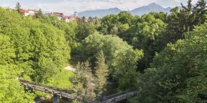 Beitragsbild des Blogbeitrags Grüner Canyon – die Kokra-Schlucht in Kranj 