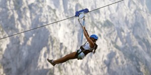 Beitragsbild des Blogbeitrags Neue Zipline in Planica 