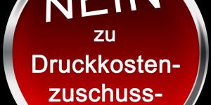 Beitragsbild des Blogbeitrags Folge 209 Nein zu DKZV – Druckkostenzuschussverlage, nein Danke