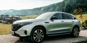Beitragsbild des Blogbeitrags Top Experiences with the Mercedes EQC 400 on my drive to the Austrian Alps