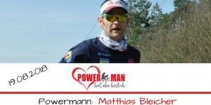 Beitragsbild des Blogbeitrags Powermann Matthias Bleicher vor seiner ersten Duathlon Langdistanz