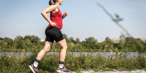 Beitragsbild des Blogbeitrags Laufen in der Schwangerschaft
