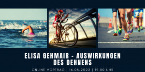 Beitragsbild des Blogbeitrags Dehnen im Sport – Elisa Gehmair – Online Vortrag