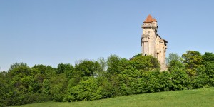 Beitragsbild des Blogbeitrags Burg Liechtenstein in 35mm 