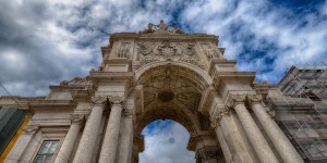Beitragsbild des Blogbeitrags Triumphbogen Arco da Rua Augusta