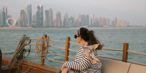 Beitragsbild des Blogbeitrags Dhow cruise in Qatar 