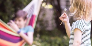 Beitragsbild des Blogbeitrags Mein Gartentraum: Die Hängematte von 4betterdays