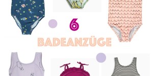Beitragsbild des Blogbeitrags 6 süsse Badeanzüge für Mädchen 