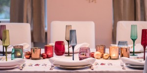 Beitragsbild des Blogbeitrags Festlich gedeckte Weihnachtstafel