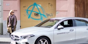 Beitragsbild des Blogbeitrags Die neue Mercedes A Klasse – Fescher Fahrspaß!